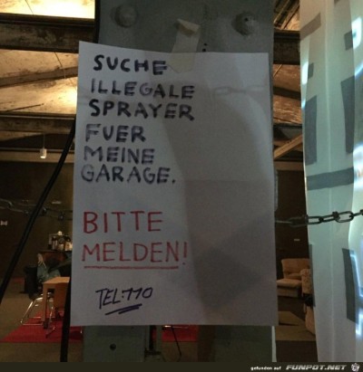 suche-illegale-Sprayer-für-meine-Garage.jpg von Funny53