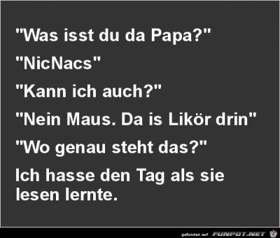 was-isst-du,-Papa?.........jpg von Edith